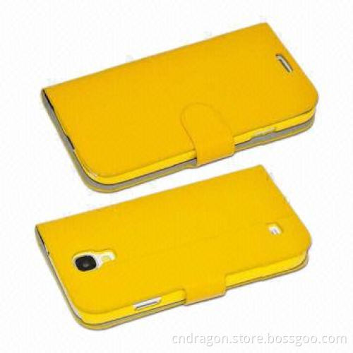 Wallet Leather Cases for Galaxy S4, OEM Orders Available